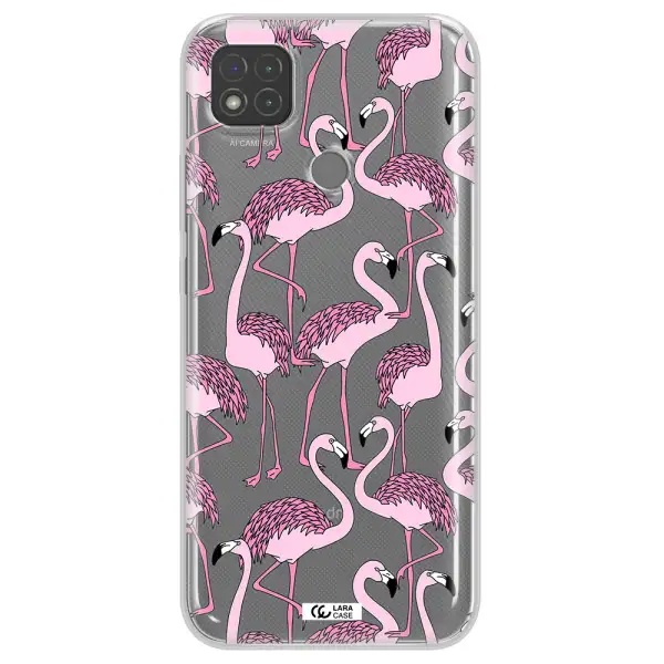 Flamingo Xiaomi Redmi 9C Clear TPU Case