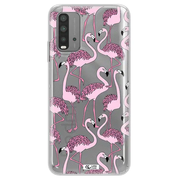Flamingo Xiaomi Redmi 9T Clear TPU Case