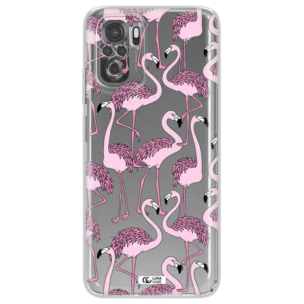 Flamingo Xiaomi Redmi Note 10S Clear Tpu Case