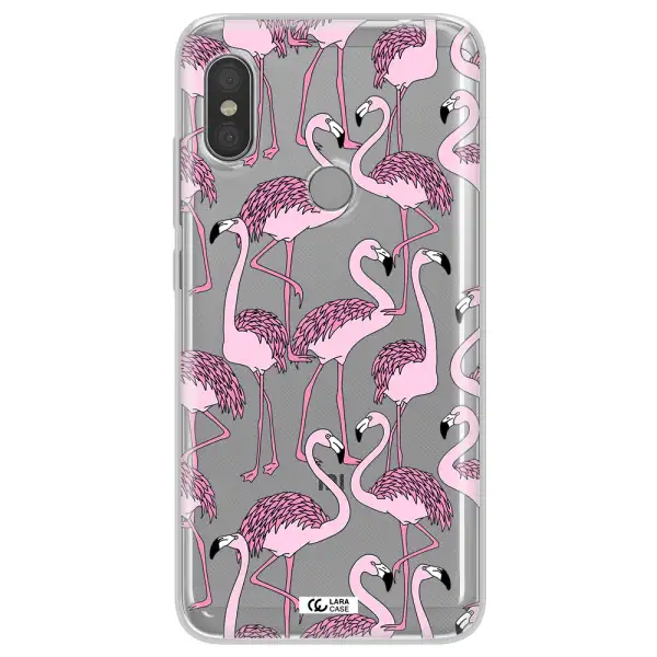 Flamingo Xiaomi Redmi Note 6 Pro Clear TPU Case