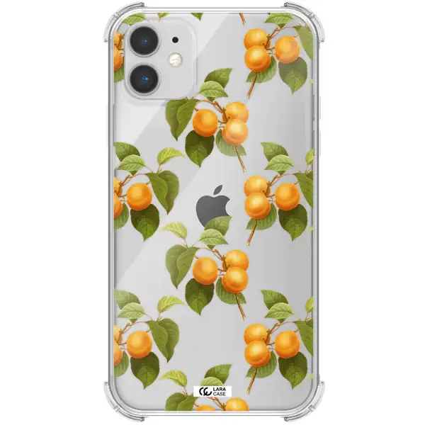Apricot Apple iPhone 11 Clear PC Case