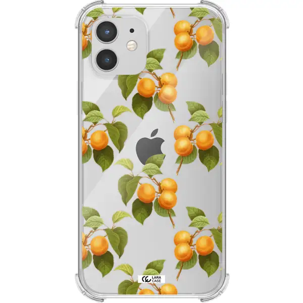 Apricot Apple iPhone 12 mini Clear PC Case