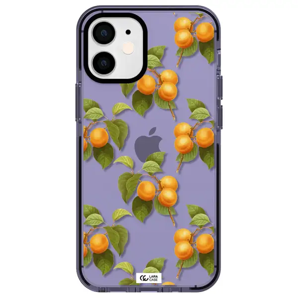 Apricot Apple iPhone 12 mini impact Lilac Case