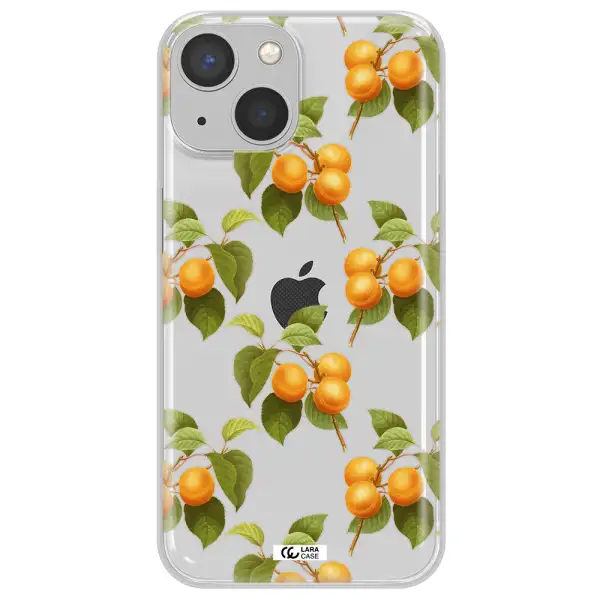 Apricot Apple iPhone 13 Clear TPU Case
