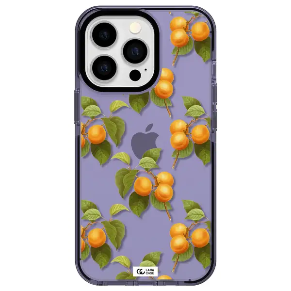 Apricot Apple iPhone 13 Pro impact Lilac Case