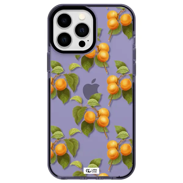 Apricot Apple iPhone 13 Pro Max impact Lilac Case