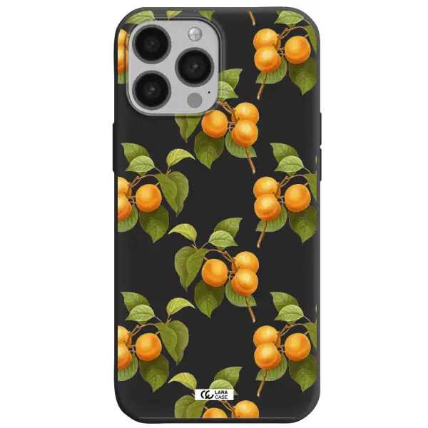 Apricot Apple iPhone 13 Pro Silicone black Case