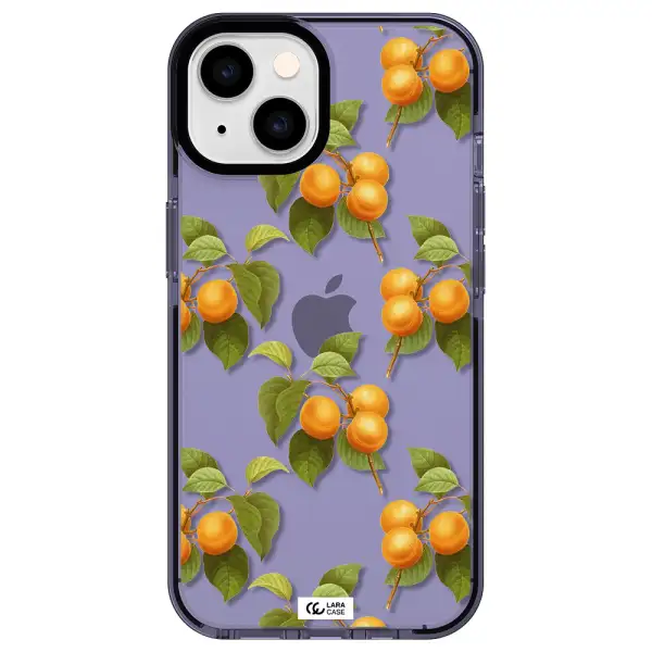 Apricot Apple iPhone 14 impact Lilac Case