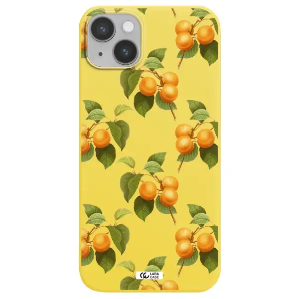 Apricot Apple iPhone 14 Silicone canary yellow Case