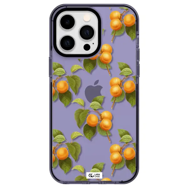 Apricot Apple iPhone 15 Pro Max impact Lilac Case