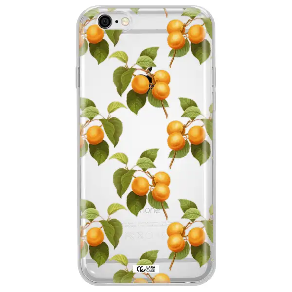 Apricot Apple iPhone 6 plus Clear TPU Case