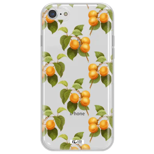Apricot Apple iPhone 8 Clear TPU Case