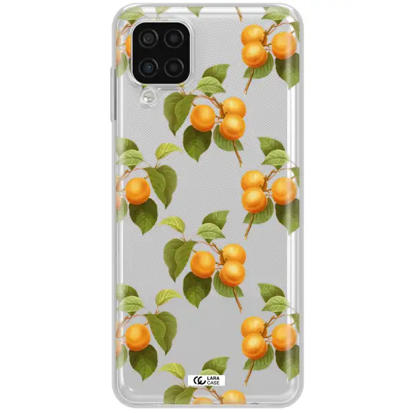 Apricot Samsung A12 4g Clear TPU Case