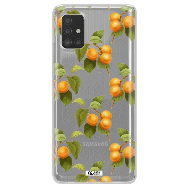 Apricot Samsung A51 Clear TPU Case