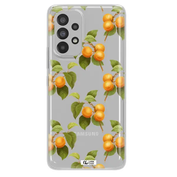 Apricot Samsung A53 Clear TPU Case