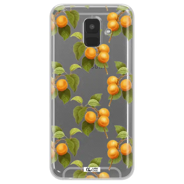Apricot Samsung A6 Clear TPU Case