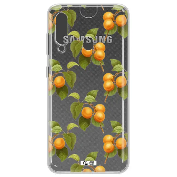 Apricot Samsung A60 Clear TPU Case