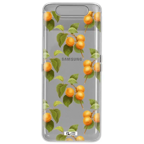 Apricot Samsung A80 Clear TPU Case
