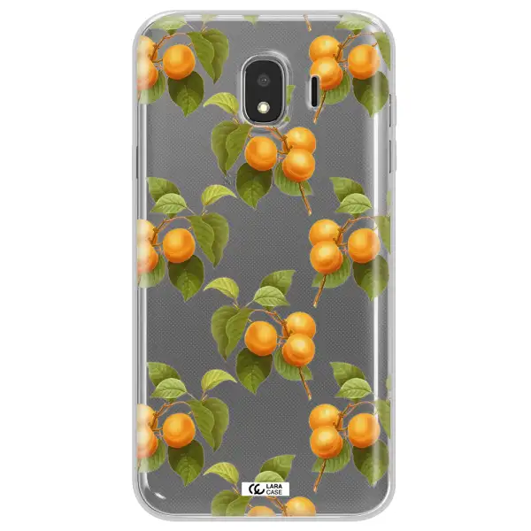Apricot Samsung J4 Clear TPU Case