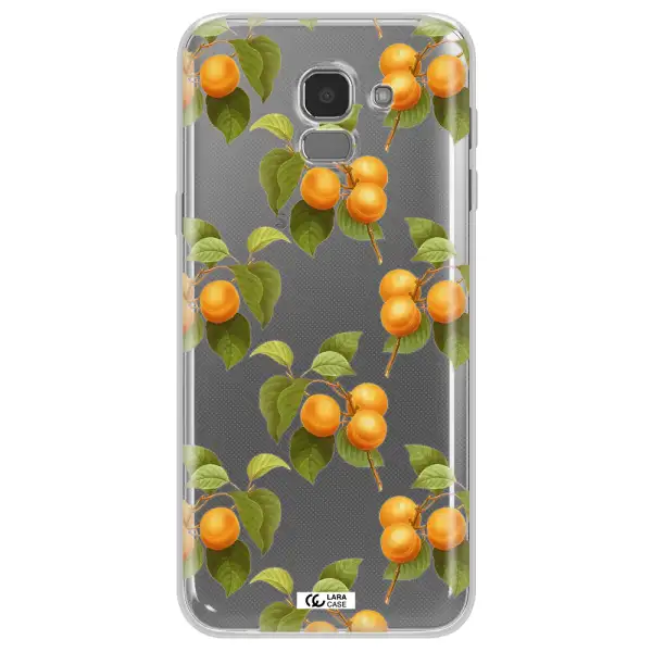 Apricot Samsung J6 Clear TPU Case