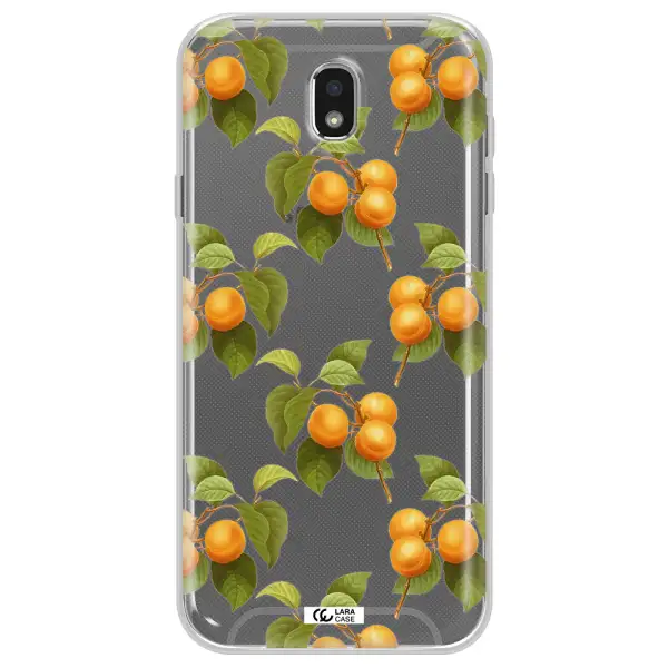 Apricot Samsung J7 Pro Clear TPU Case