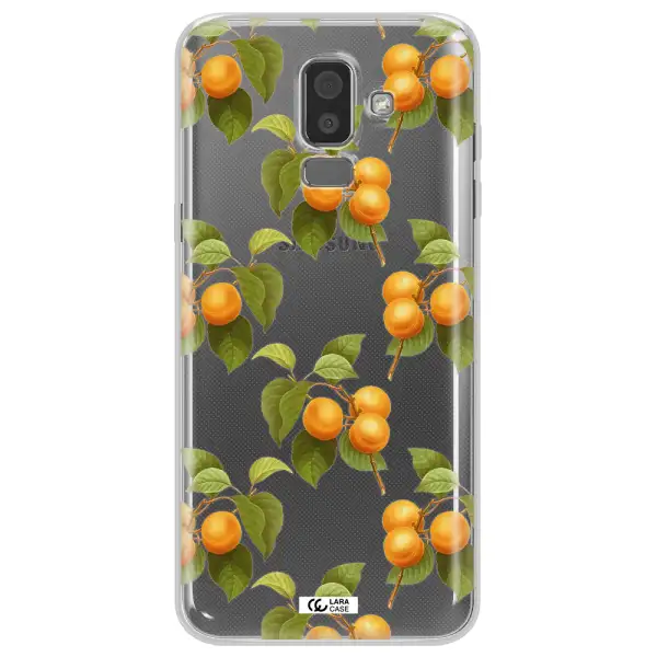 Apricot Samsung J8 Clear TPU Case