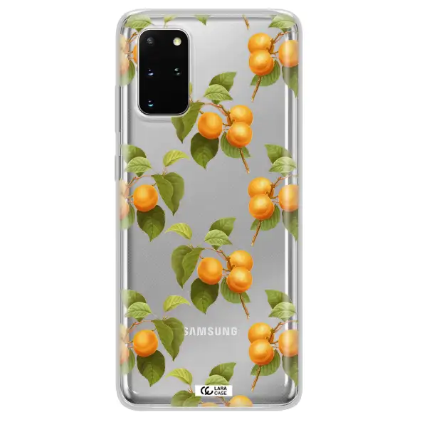Apricot Samsung S 20 Plus Clear TPU Case