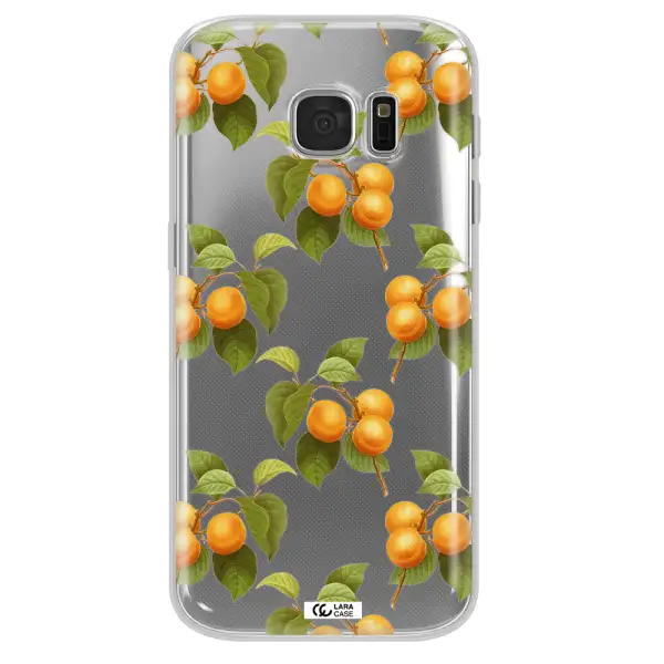 Apricot Samsung S 7 Clear TPU Case