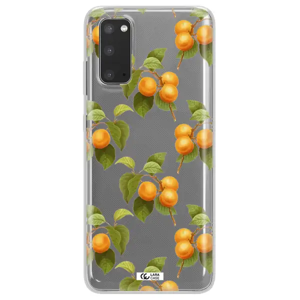 Apricot Samsung S20 Clear TPU Case