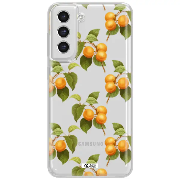 Apricot Samsung S21 Fe Clear Tpu Case
