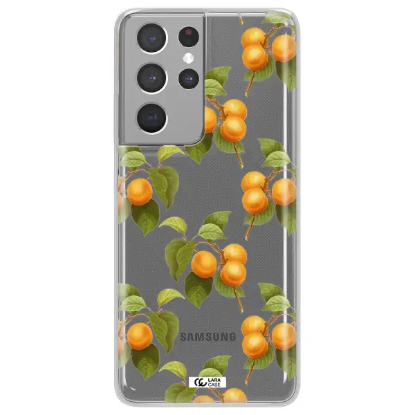 Apricot Samsung S21 Ultra Clear TPU Case