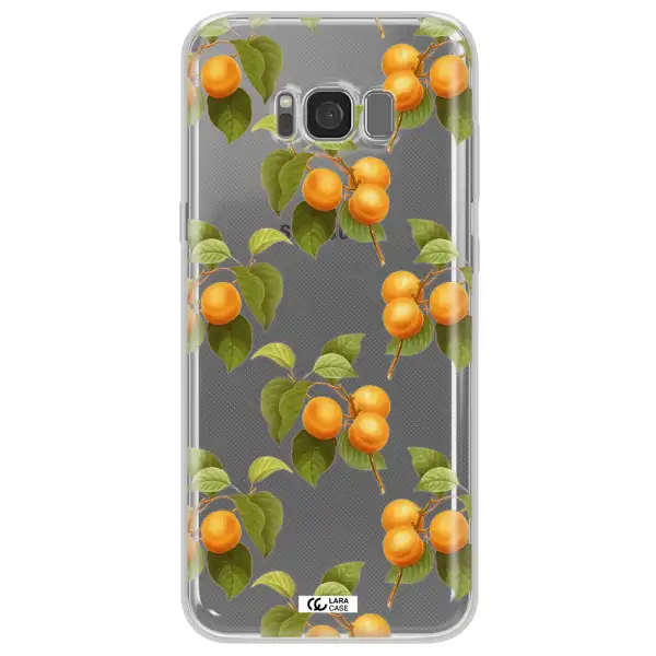 Apricot Samsung S8 Clear TPU Case