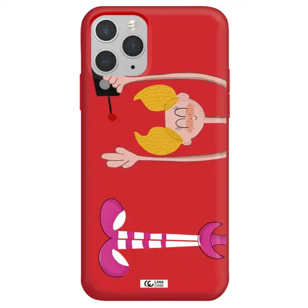 Dee Dee Apple iPhone 11 pro Silicone Imperial Red Case