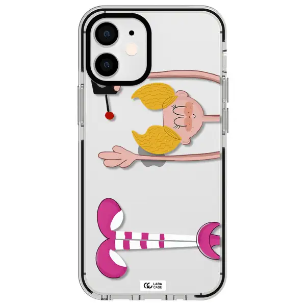 Dee Dee Apple iPhone 12 mini impact black border Case