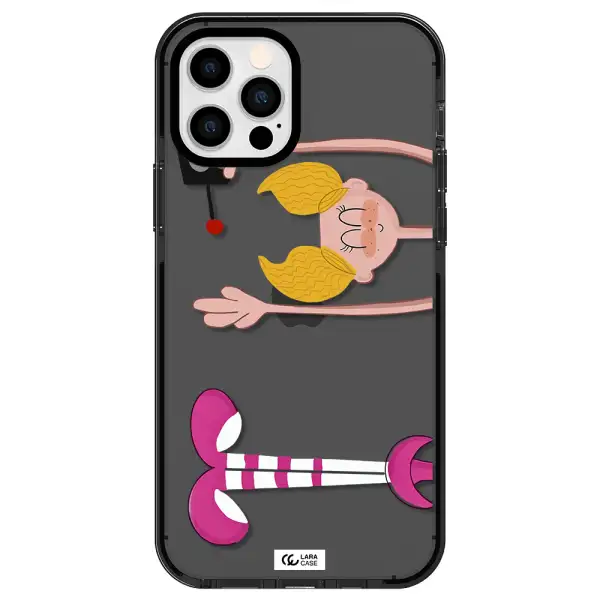 Dee Dee Apple iPhone 12 pro impact Smoke Black Case