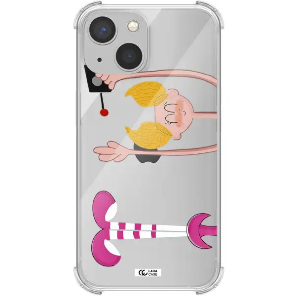 Dee Dee Apple iPhone 13 mini Clear PC Case