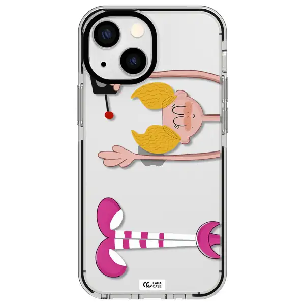 Dee Dee Apple iPhone 13 mini impact black border Case