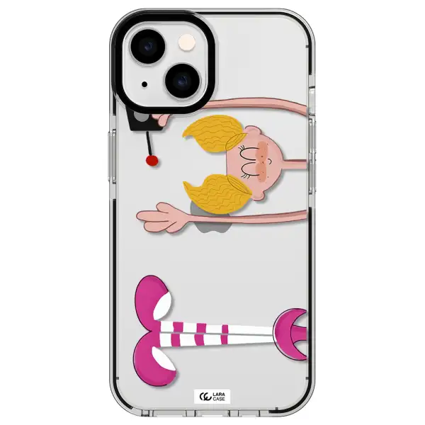 Dee Dee Apple iPhone 14 impact black border Case