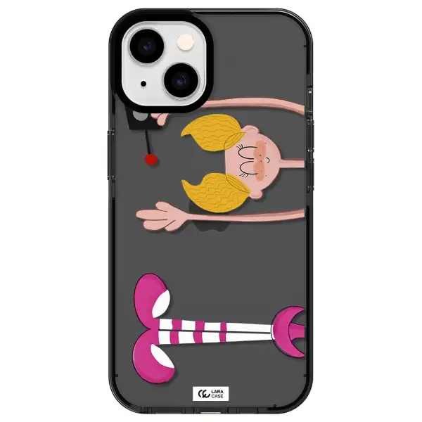 Dee Dee Apple iPhone 14 impact Smoke Black Case