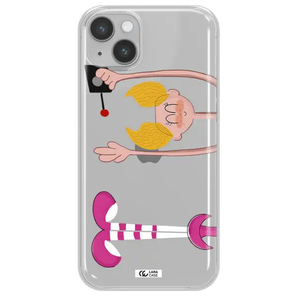 Dee Dee Apple iPhone 14 plus Clear TPU Case