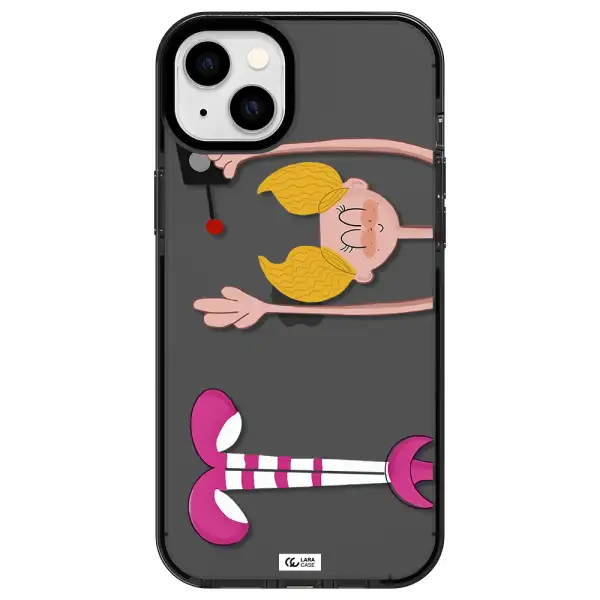 Dee Dee Apple iPhone 14 plus impact Smoke Black Case