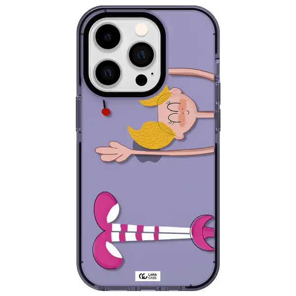 Dee Dee Apple iPhone 14 pro impact Lilac Case