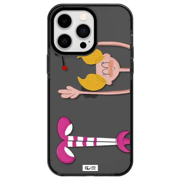 Dee Dee Apple iPhone 14 pro max impact Smoke Black Case