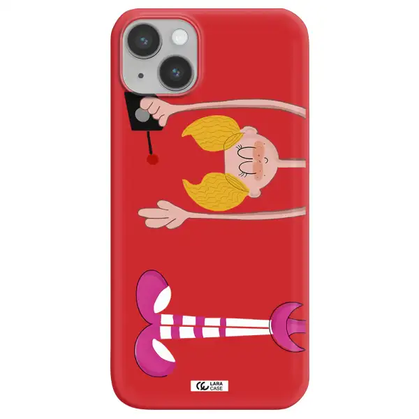 Dee Dee Apple iPhone 14 Silicone Imperial Red Case