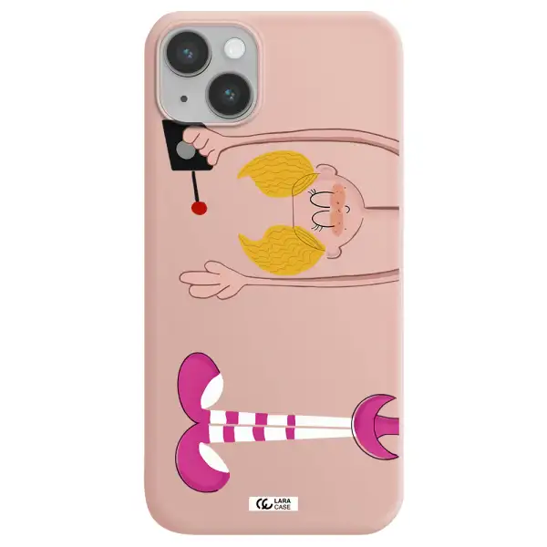 Dee Dee Apple iPhone 14 Silicone pastel pink Case