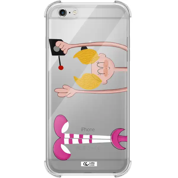 Dee Dee Apple iPhone 6 s plus Clear PC Case