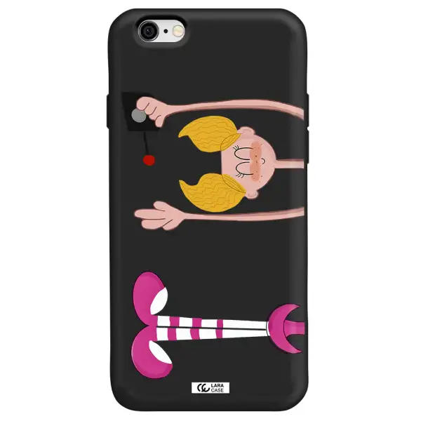 Dee Dee Apple iPhone 6 Silicone black Case