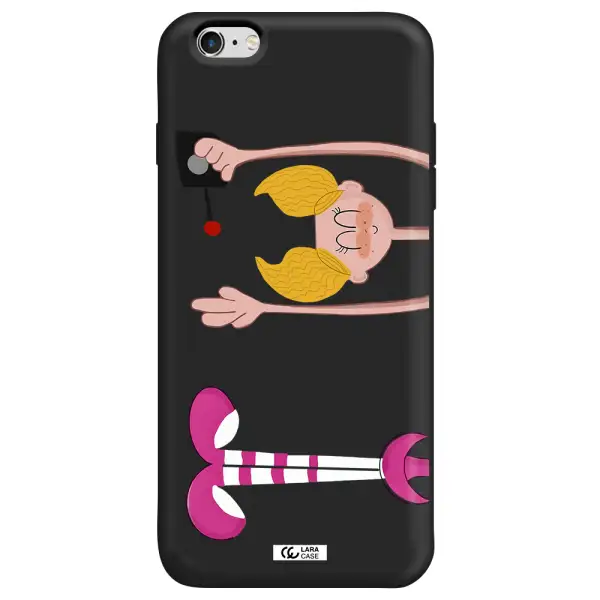 Dee Dee Apple iPhone 6S Silicone black Case