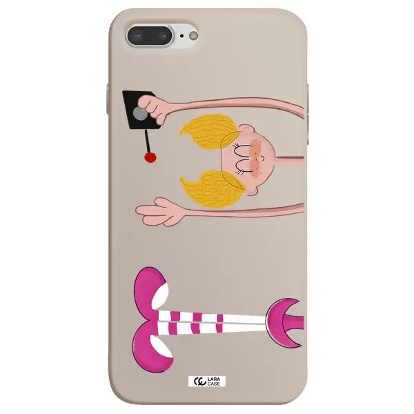 Dee Dee Apple iPhone 8 plus Silicone Stone Case