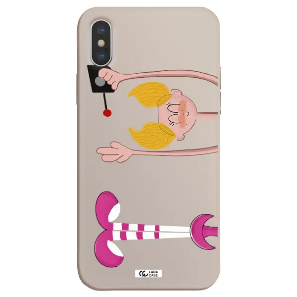 Dee Dee Apple iPhone X Silicone Stone Case